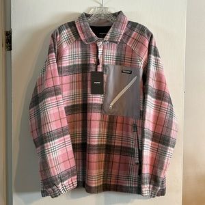 BSRABBIT snowboarding flannel jacket size Medium